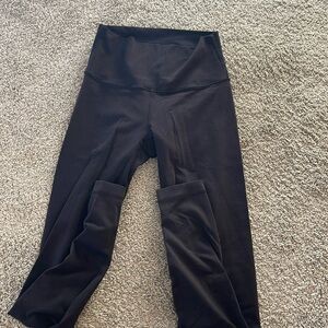 Lululemon wunder under leggings. Good condition size 4